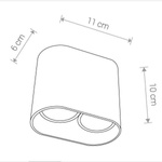 Lampa sufitowa PAG BLACK