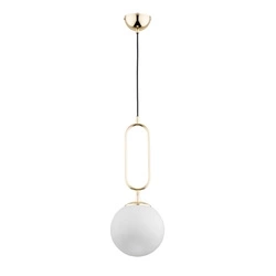 Lampa wisząca ALFA VAVIL 200 PRO ZŁOTA 1xE27 20cm | 61235