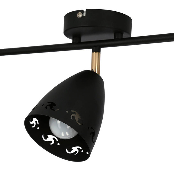 Lampa sufitowa 3xE14 70cm COTY 93-67173 LISTWA CZARNY