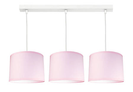 Lampa sufitowa do pokoju dziewczynki różowa 3-punktowa regulowana Pink 3xE27 Led