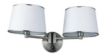 LAMPA ŚCIENNA KINKIET CANDELLUX IBIS 22-00890  E14 SATYNA