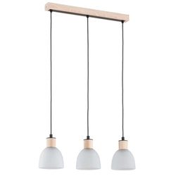Lampa wisząca ALFA NATUR BIS 3 DREWNIANA 3xE27 60cm | 62306