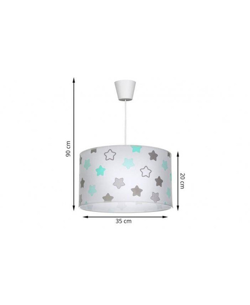 Lampa Wisząca Dziecięca Abażur Wiele Wzorów