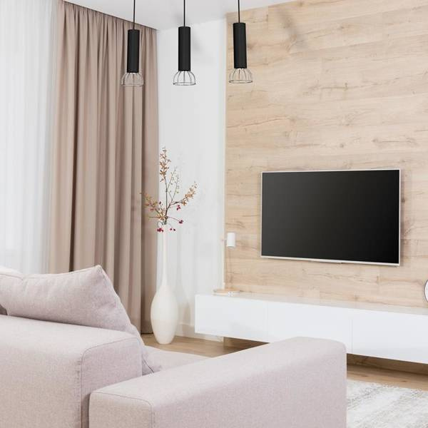 Lampa Wisząca DANTE, MLP7360, czarny/chrom, 3x8W LED GU10