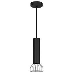 Lampa Wisząca DANTE, MLP7359, czarny/chrom, 1x8W LED GU10