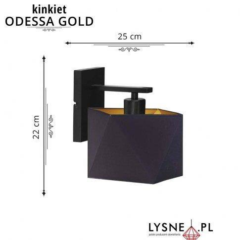 Lampa ścienna ODESSA GOLD