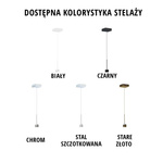 Lampa wisząca dla dziewczynki różowa z denkiem Marsylia