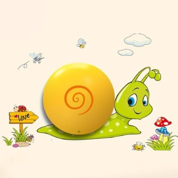 Lampa dziecięca kinkiet Ślimak SNAIL 3xAAA