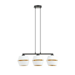 MALIA 3 WHITE/GOLD