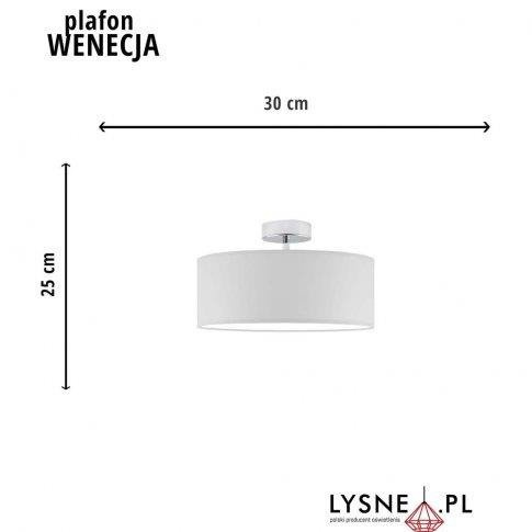 Żyrandol do pokoju dziecięcego WENECJA fi - 30 cm