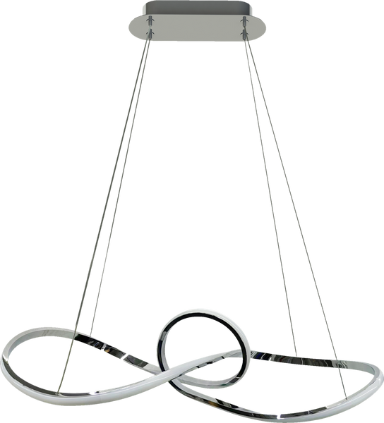 Lampa wisząca Marco Chrome 42W LED
