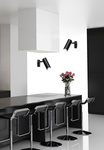 Kinkiet czarny ruchomy metalowy spot Colly 91-01658
