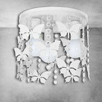 Lampa sufitowa do pokoju dziewczynki szara ANGELICA MLP1164