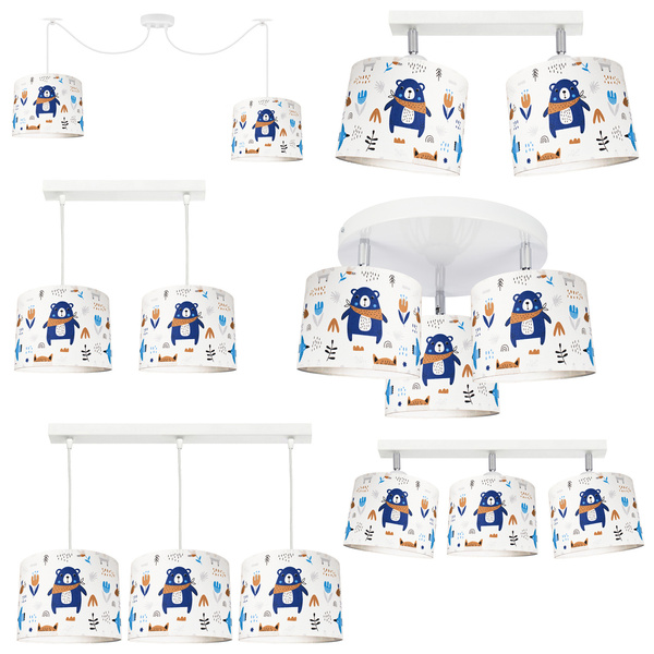 Lampa dziecięca z motywem misia Teddy 2