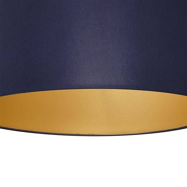 Nowoczesna lampa sufitowa BEN NAVY BLUE/GOLD 3xE27 MLP6457