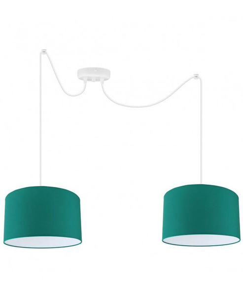 Lampa do pokoju dziecka typu Pająk z kolorowymi abażurami