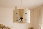 Lampa wisząca do pokoju dziecka Lew w tylu boho średnica 30 cm Led 