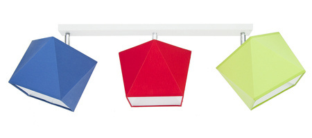 Lampa do pokoju dziecięcego kolorowa Diament 3