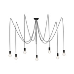 Lampa pająk SPIDER BLACK VII x7 6785