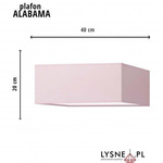 Lampa dziecięca ALABAMA, 3xE27