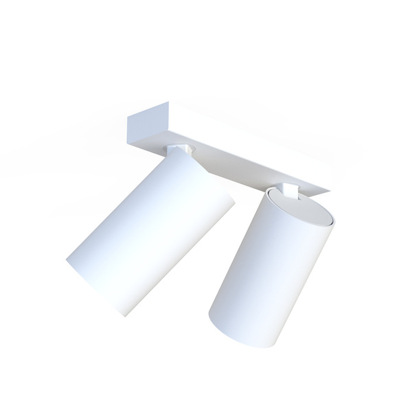 Lampa natynkowa sufitowa MONO II WHITE 10W GU10 | biały