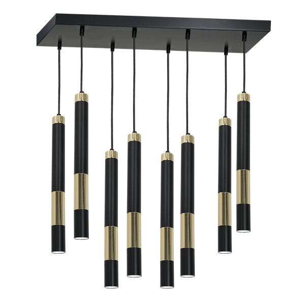 Lampa wisząca DALLAS GOLD 8xGU10 MLP6551