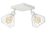 Lampa Artemida plafon kwadrat diament kolory