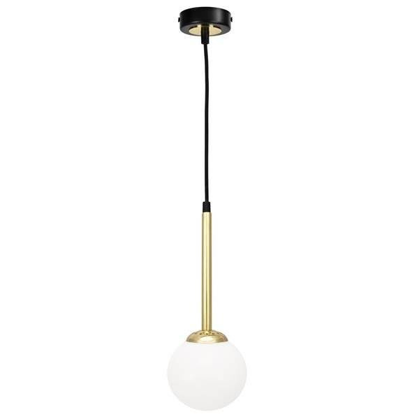 Lampa sufitowa nowoczesna PARMA I czarny/biały śr. 14cm