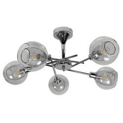 Lampa sufitowa wisząca żyrandol chromowy Ozzo Candellux 35-72252