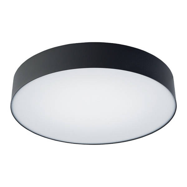 Plafon do kuchni ARENA BLACK LED 18W IP44 śr. 40cm | czarny