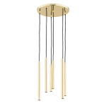 Lampa wisząca ALFA COLLET ZŁOTA 6xG9 LED 30cm | 63162