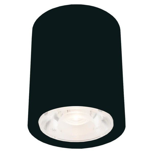 Oprawa sufitowa tuba EDESA LED M 6W czarny IP54 śr. 9cm