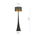 ESTRELLA LP1 BLACK/GOLD