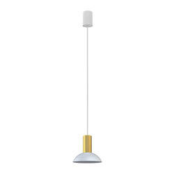 Lampa wisząca do nad wyspę GU10 10W HERMANOS C wys. 130cm | biały