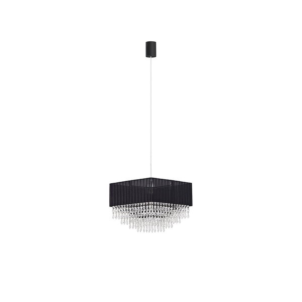Lampa kwadrat crystal MODENA I 31cm