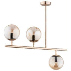 Lampa sufitowa ALFA FACTUS ZŁOTA 3xE14 15cm | 63029