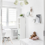 Lampa sufitowa do pokoju dziecka beżowa w serca 3xE27