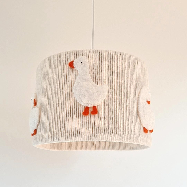 Lampa sufitowa do pokoju dziecka w stylu Boho Gąski 1xE27 Led 