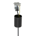 Lampa wisząca cylinder BLACK M nad stolik i wyspę | czarny