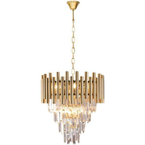 Żyrandol glamour MADISON GOLD ML5992