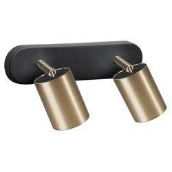 Listwa sufitowa kinkiet EYE SPOT BRASS  II mosiądz szer. 25cm