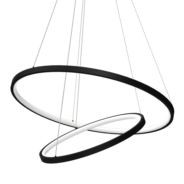 Lampa wisząca ROTONDA , czarna, 51W LED, barwa neutralna 4000K, ML7942