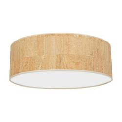 Lampa sufitowa CORK, MLP7522, 60 cm, biały/korkowy, 3x40W E27