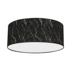 Lampa sufitowa SENSO Black/Gold Ø400mm 2xE27