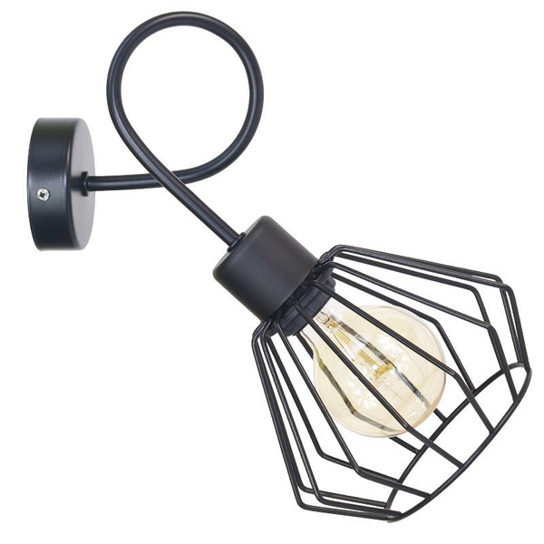 Biały kinkiet do pokoju chłopca i dziewczynki Edison Loft