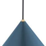 Loftowa lampa aluminiowa wisząca GU10 35W ZENITH L GU10 wys. 130cm | zielony
