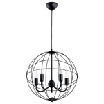 Lampa sfera klatka NOSFERATU 43cm