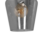 Nowoczesna lampa sufitowa plafon SANTIAGO SMOKED MLP6603