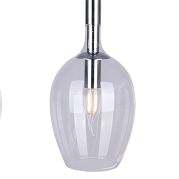 Stylowa lampa wisząca TANGO CLEAR ML6164