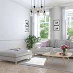 Nowoczesna lampa wisząca prostokąt SANTIAGO CLEAR MLP6615
